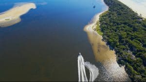 Boating on the Gippsland Lakes